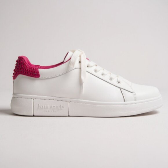 kate spade Shoes - BF SALE kate spade Lift Sneakers Optic White/Vivid Snapdragon 7.5 NWT and Box